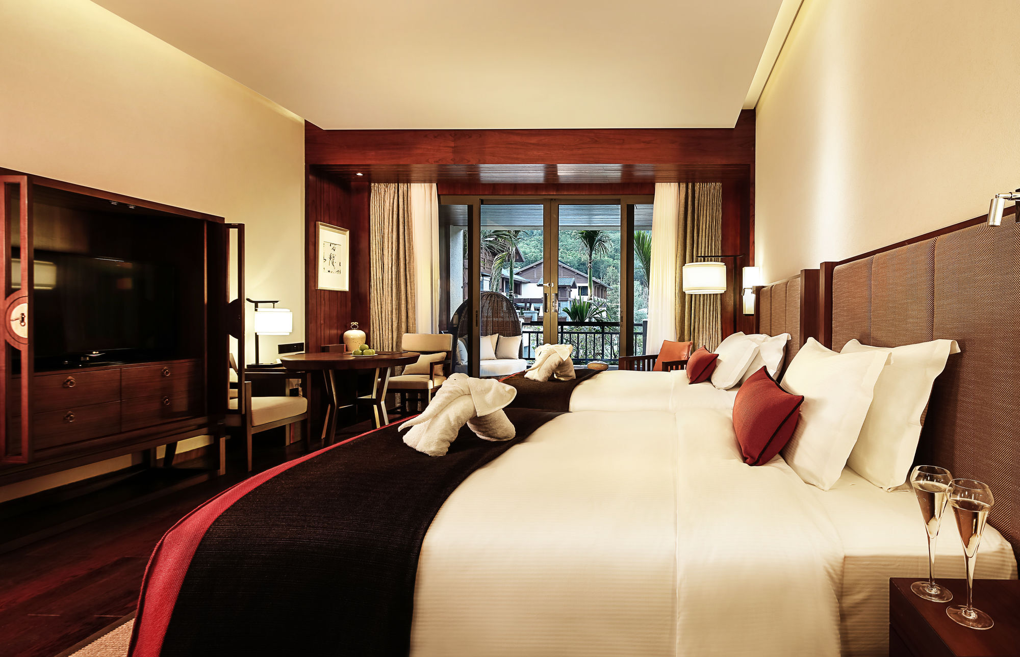 Doubletree Resort By Hilton Hotel Hainan - Qixianling Hot Spring Baoting Buitenkant foto